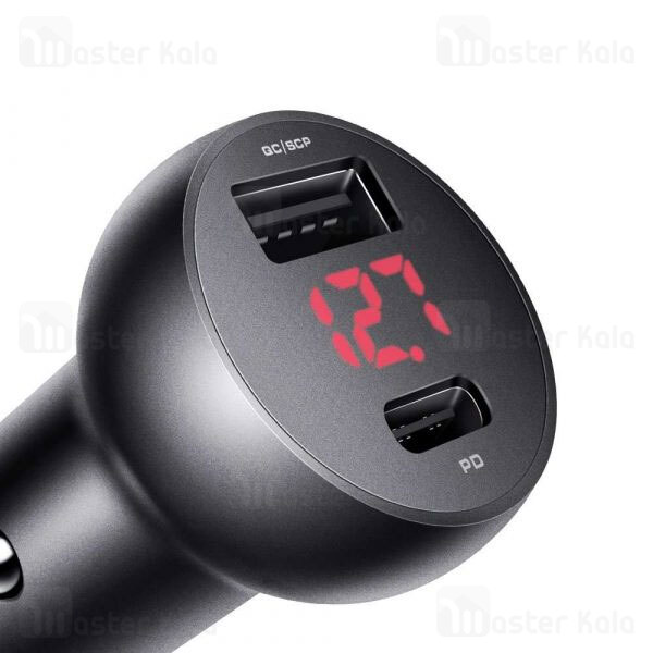 شارژر فندکی مک دودو Mcdodo CC-7030 PD QC Type C USB Car Charger نمایشگر دیجیتال توان 45 وات
